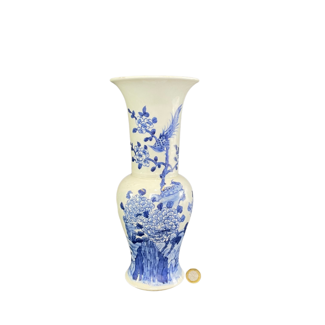 中国　影青　神獣摘　執壷　水注　輪花鉢　2点まとめて　時代箱付　M　R6422B A moulded blue and white barbed 'fish' charger, Yuan dynasty