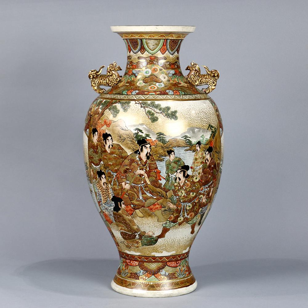 Japanese satsuma vase