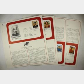 4-1994 LEGENDS OF THE WEST 1ST DAY OF ISSUE