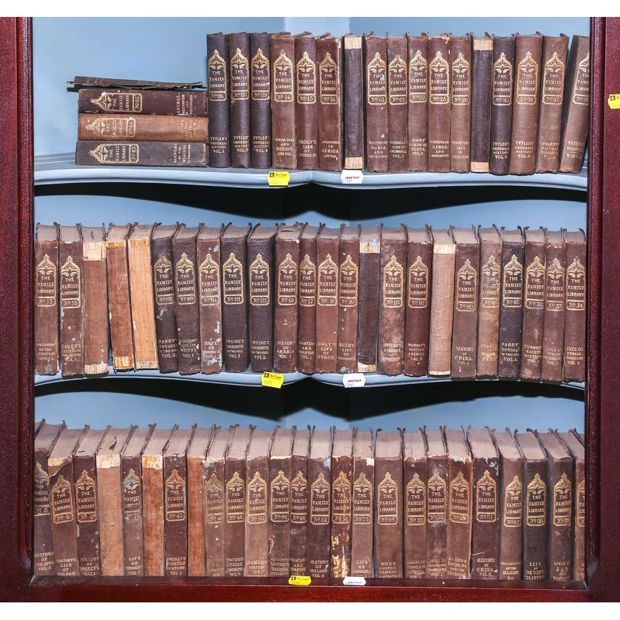 The Family Library, 73 volumes