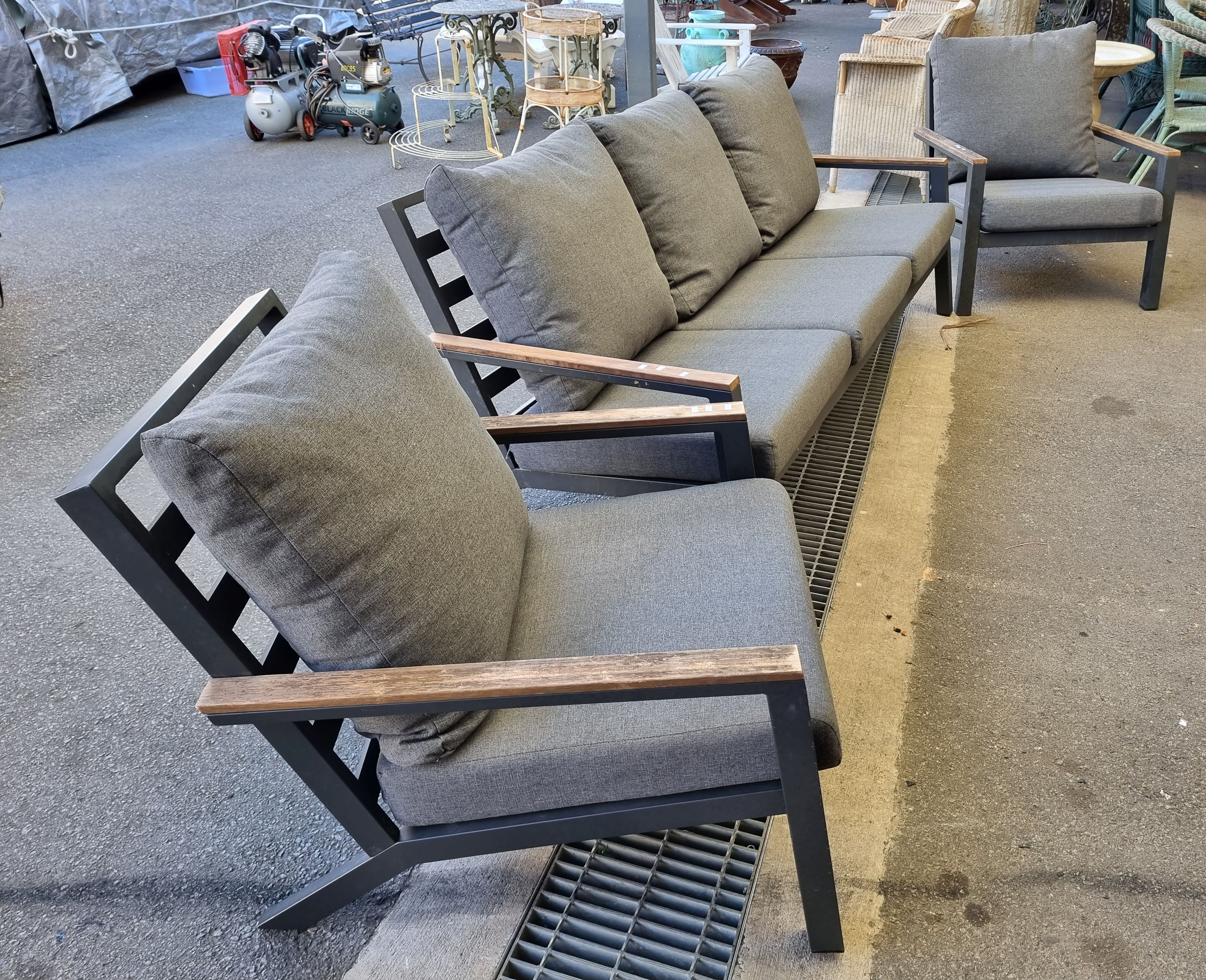 A Three Piece Lounge Setting