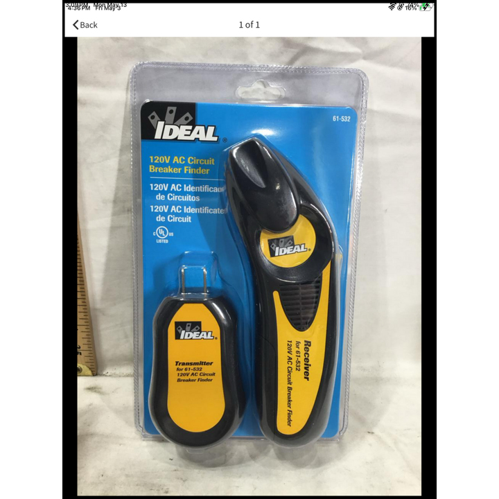 Ideal 120V AC Circuit Breaker Finder