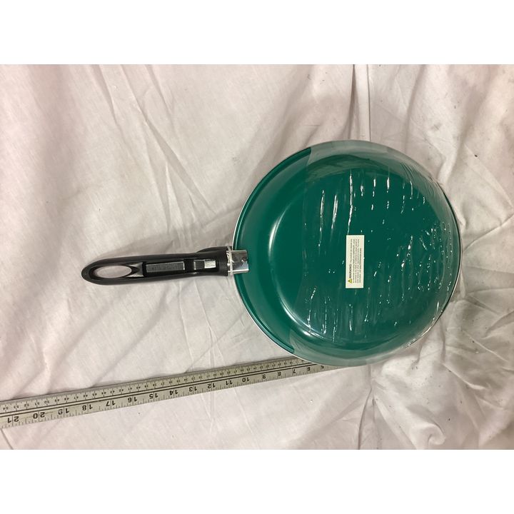 Alpine Cuisine 3pc Non Stick Fry Pan Set (Green)
