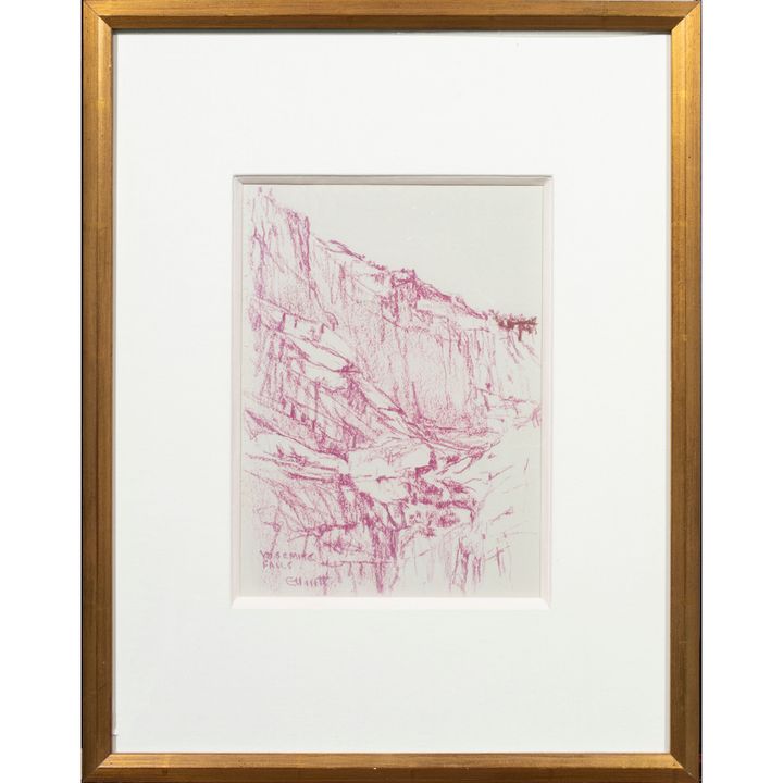 Work on paper, American School (20th century)