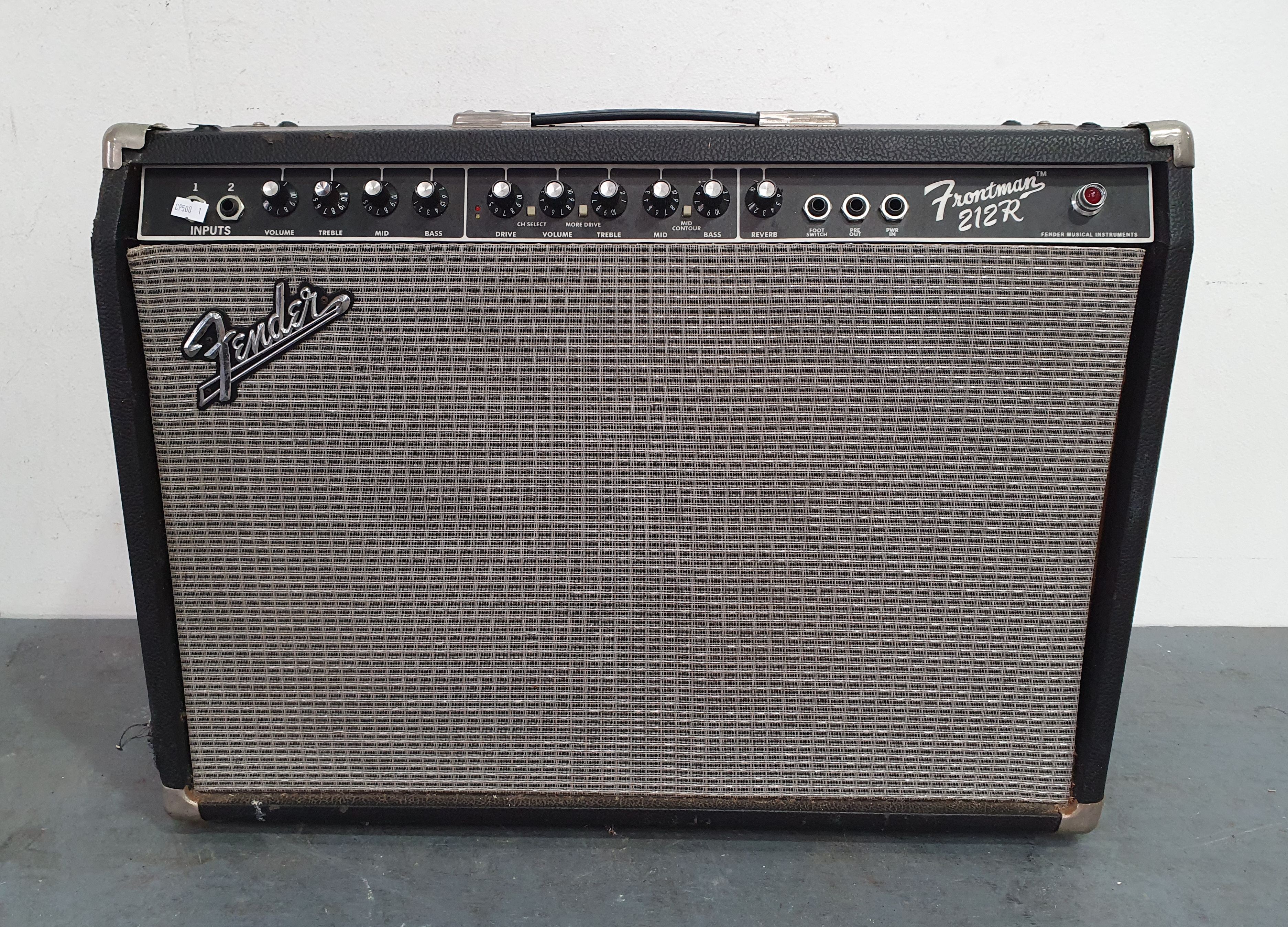 A Fender Frontman 212r Combo Amp
