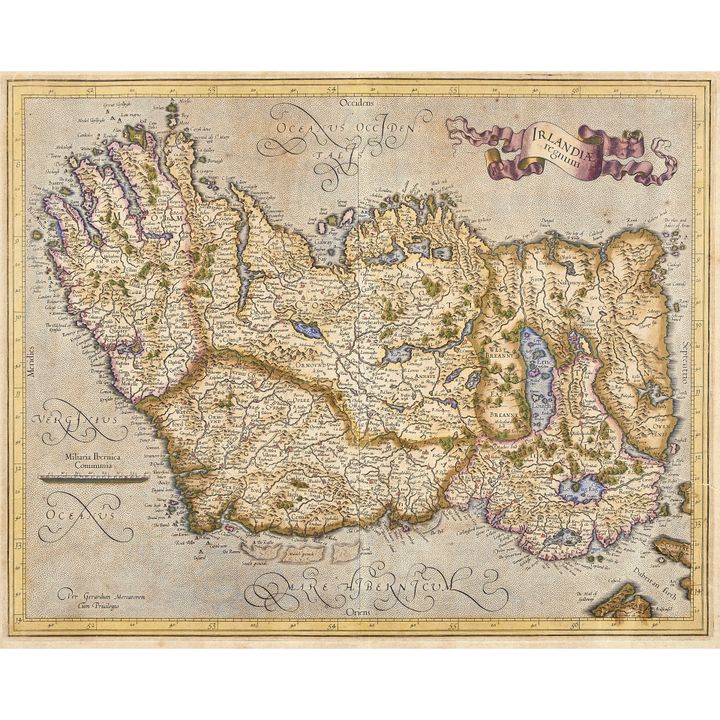 Map, Gerard Mercator