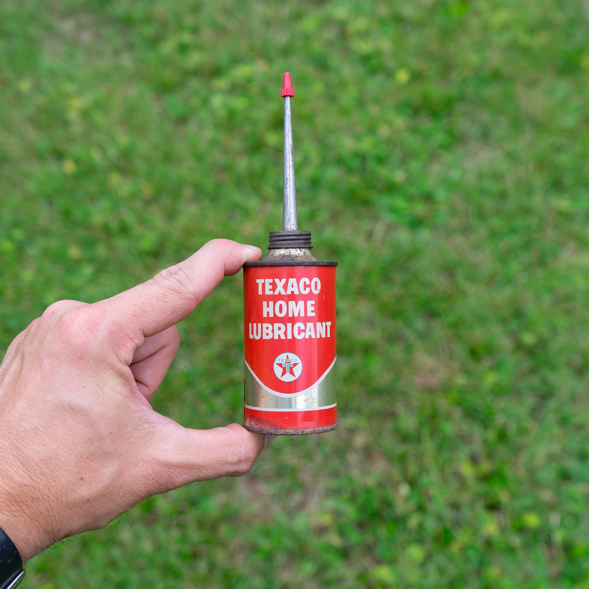 Texaco Home Lubricant Oil Can (2) Harritt Group, Inc