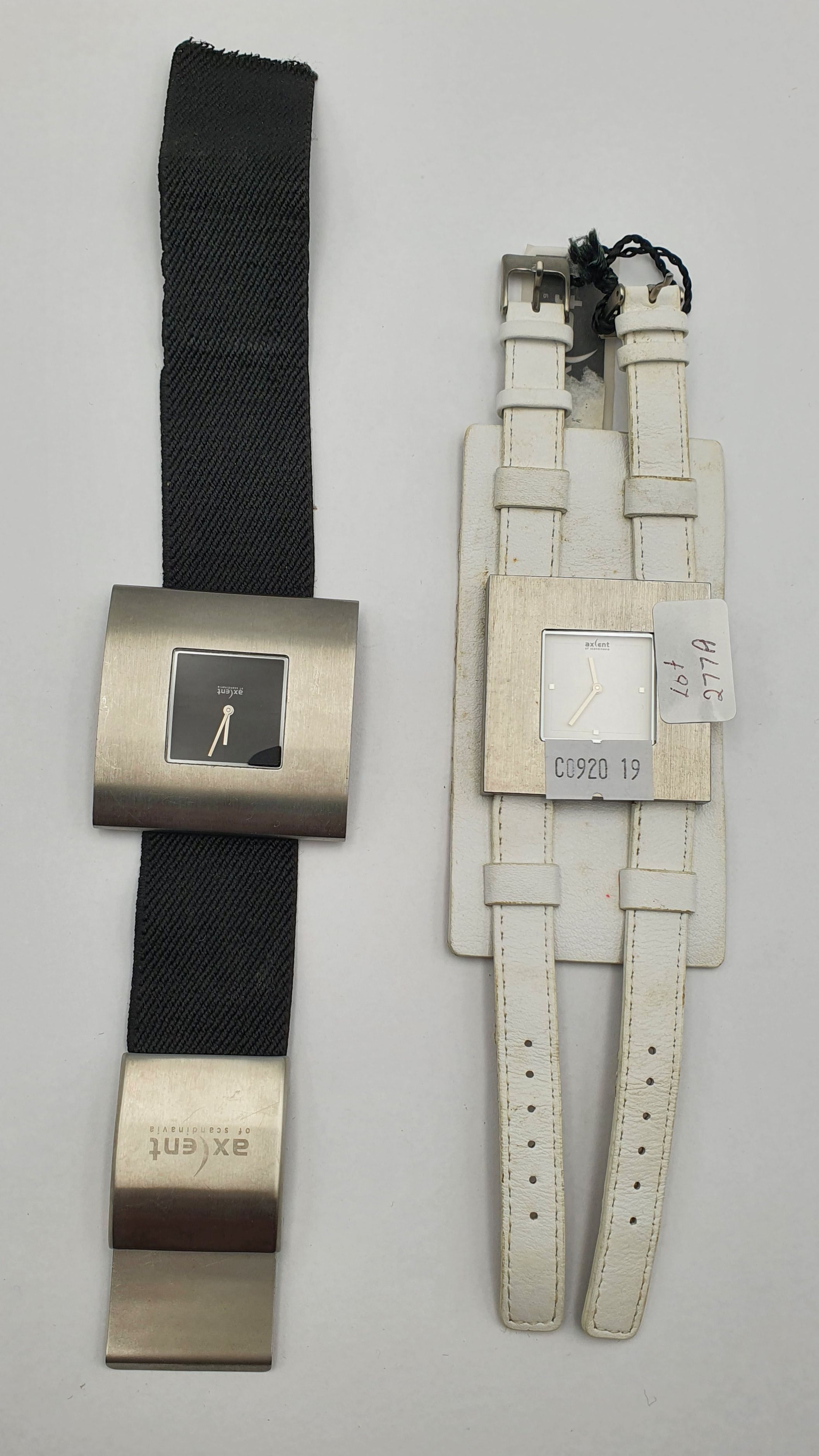 TWO AXCENT OF SCANDINAVIA DESIGNER WATCHES