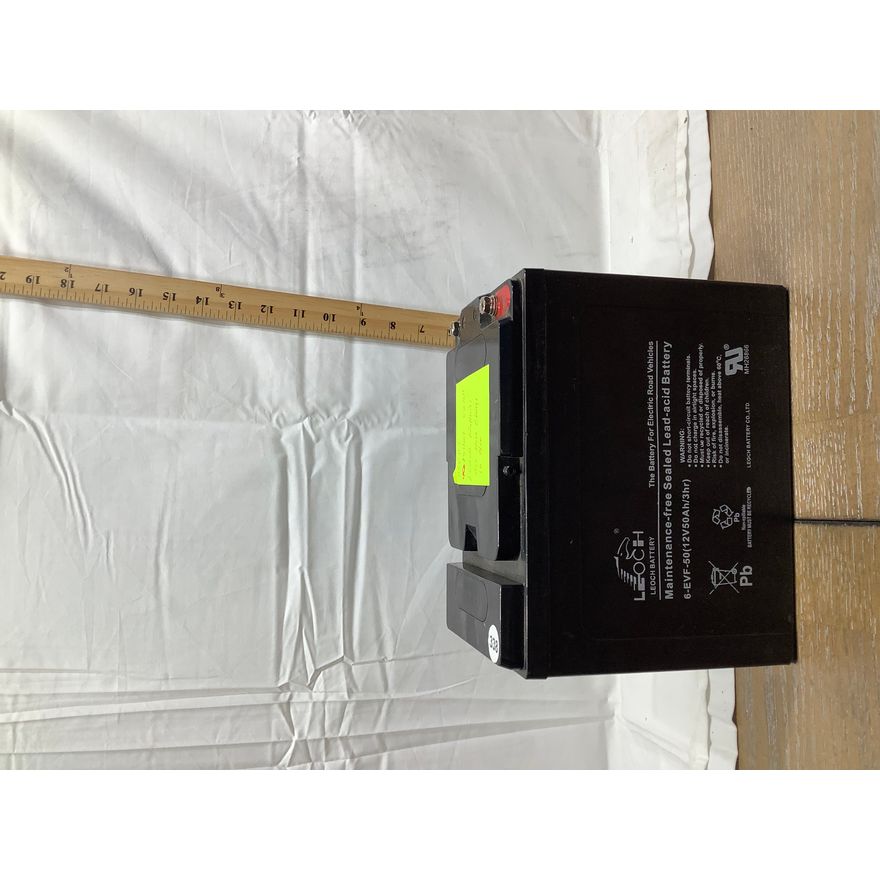 Leoch Battery Maintence - Free Sealed Lead-Acid Battery 12 Volt 50AH - Has Charge