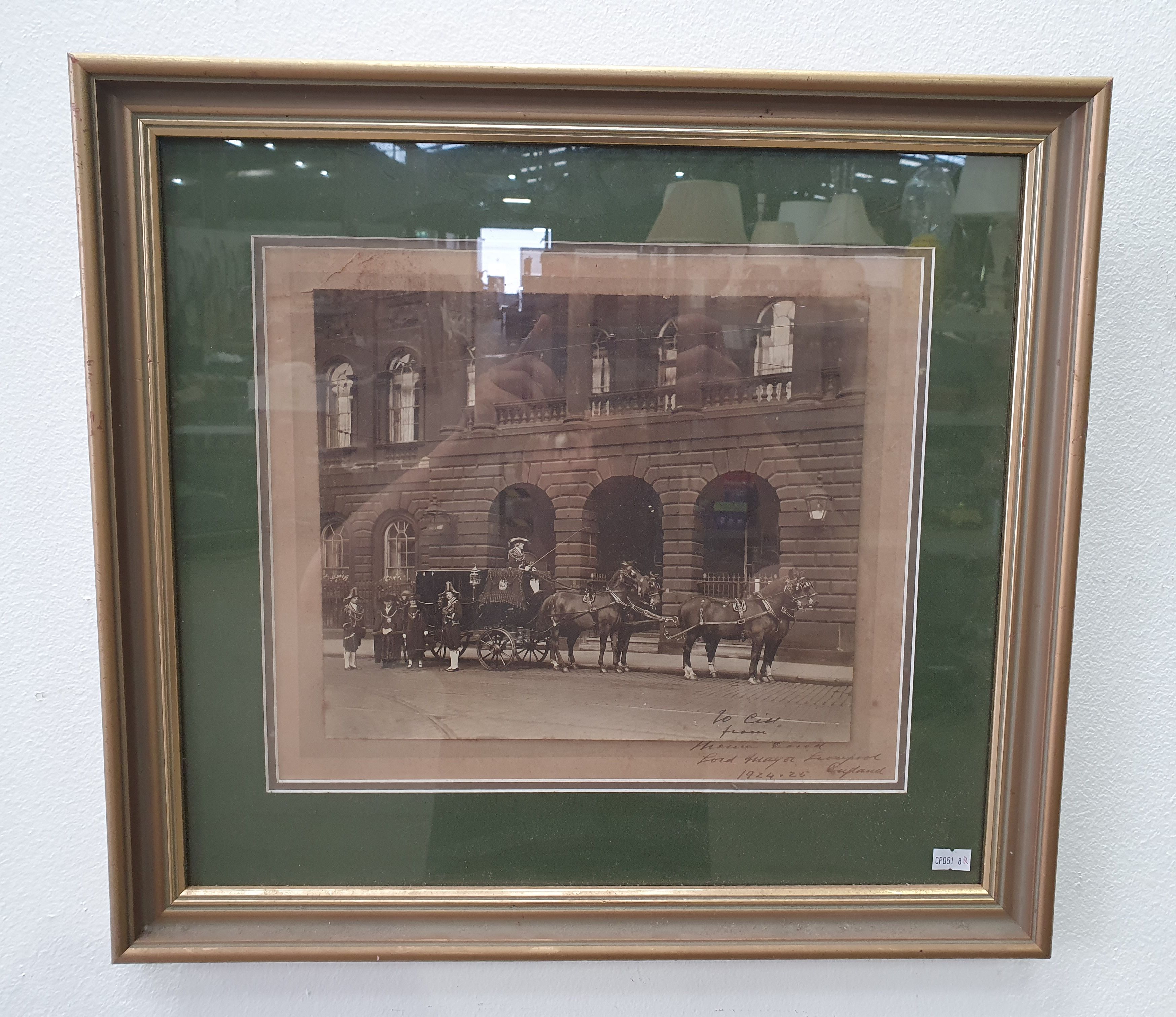 A Framed Photograph Of Thomas Dowd