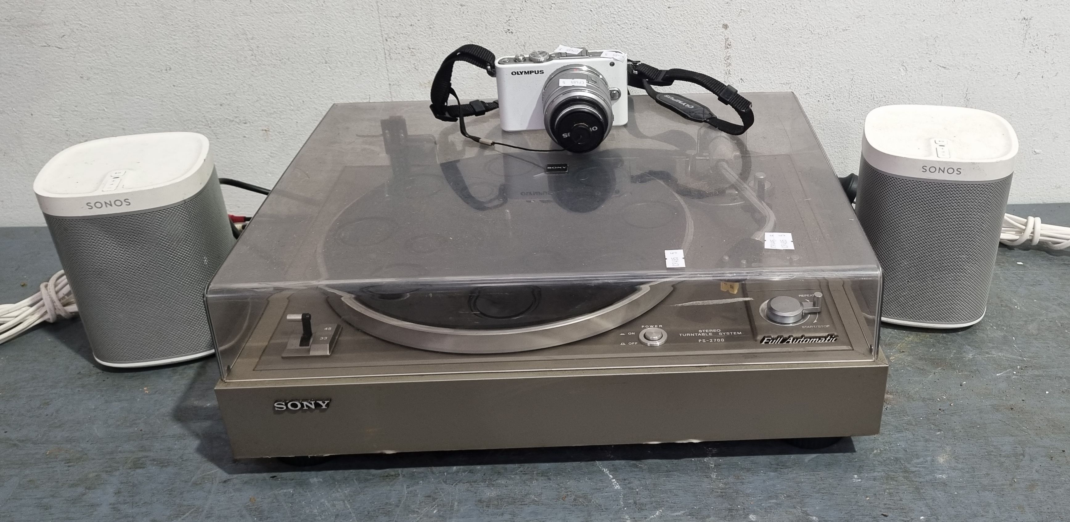1439 · A SONY TURNTABLE