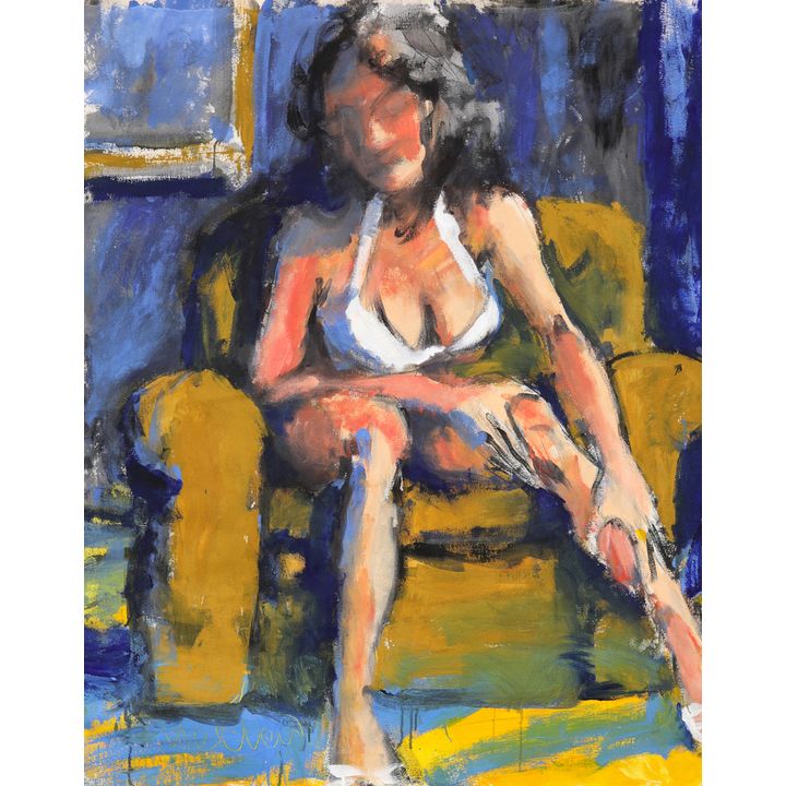 Painting, Richard Merchan