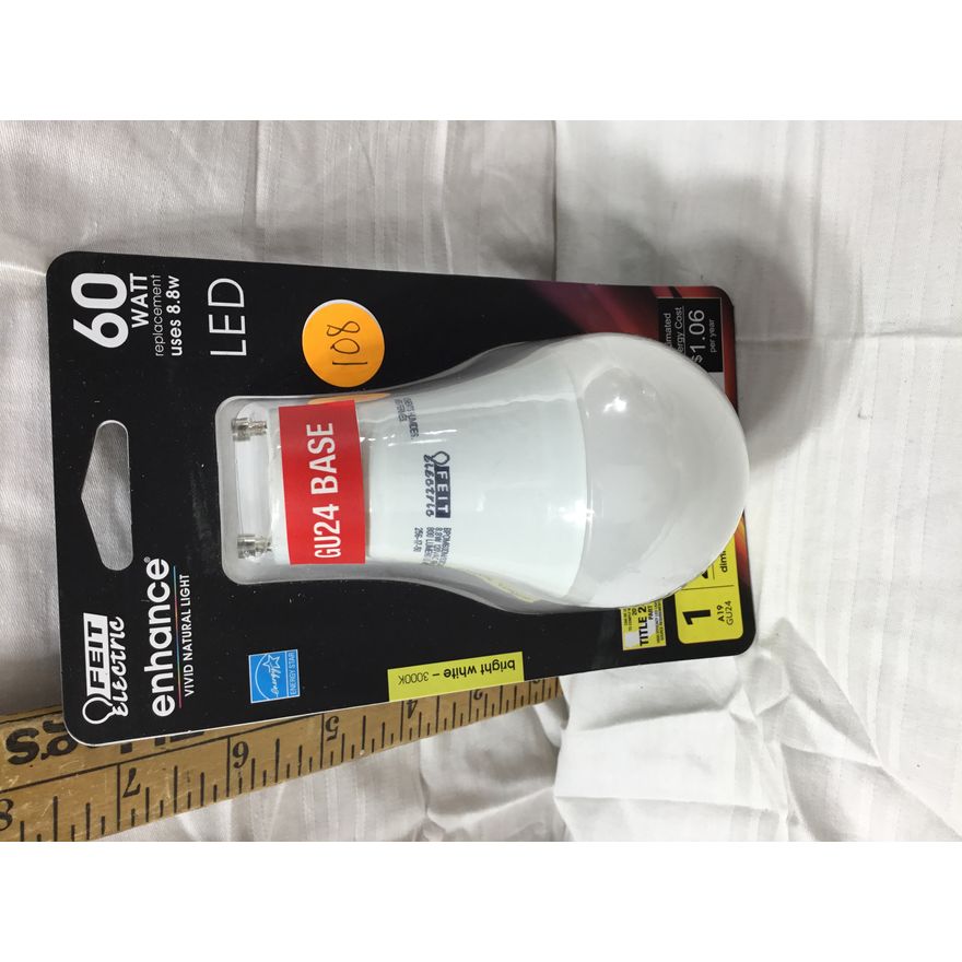 Feit Electric 60 Watt Replacement LED GU24 Base