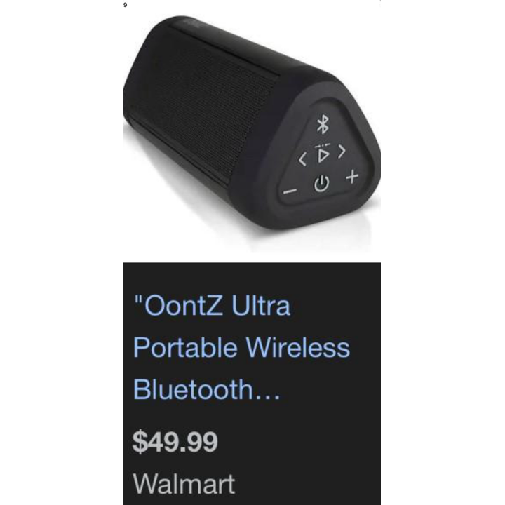 Oontz Angle 3 Ultra Wireless Bluetooth Speaker