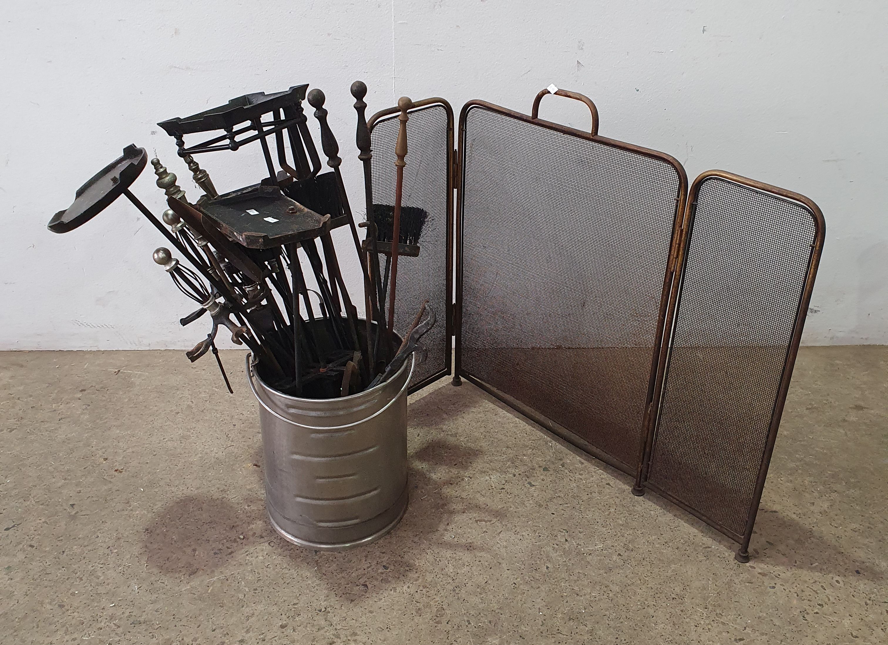 A Group Of Fire Tools