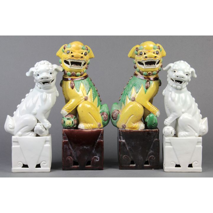 Chinese Porcelain Fu-lions