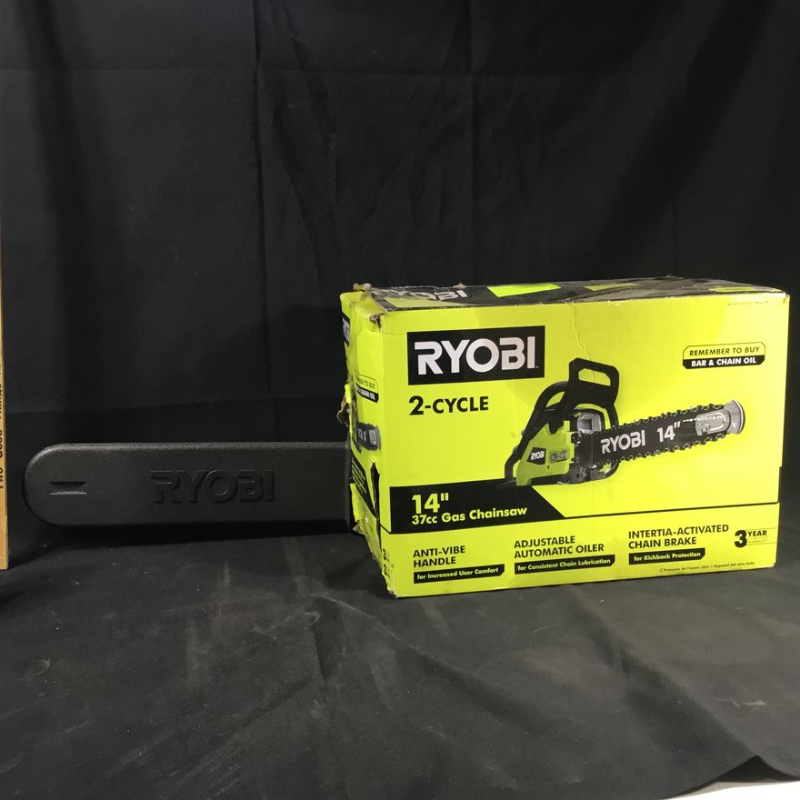 Ryobi 2-Cycle 14" 37cc Gas Chainsaw