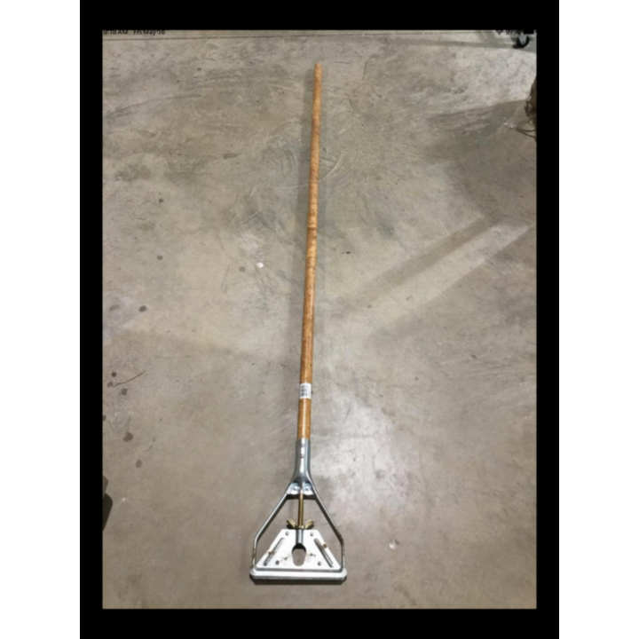 Mop Stick 1-1/8'' x 60'' w/ Wooden Handle