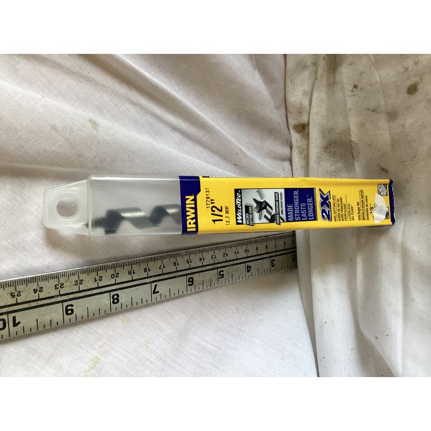 Irwin 1/2'' Ship Auger Bit