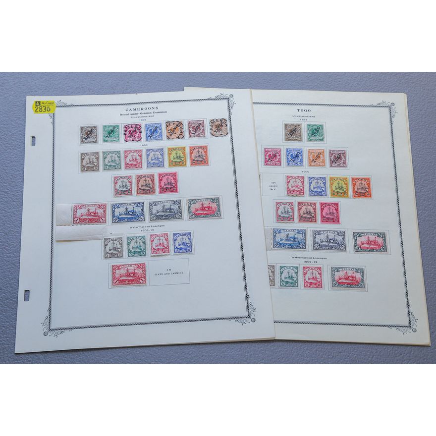 Postage Stamps of German Colonies in West Africa