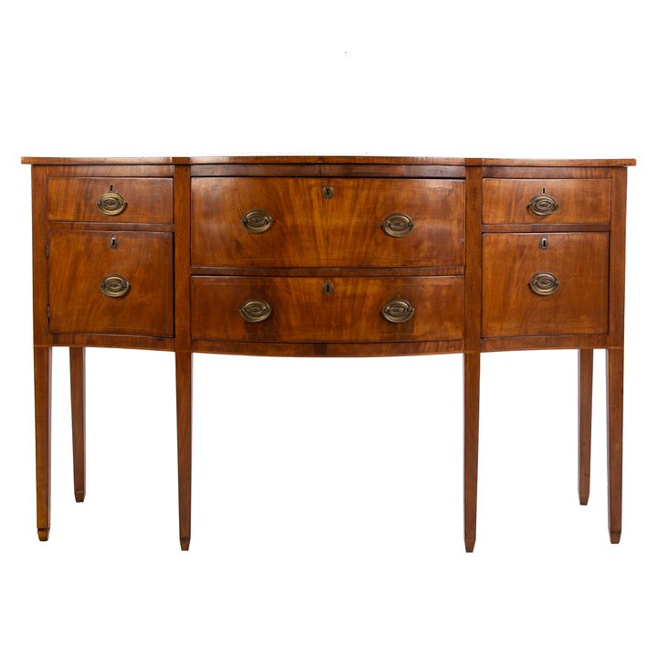 Federal Mahogany Inlaid Sideboard