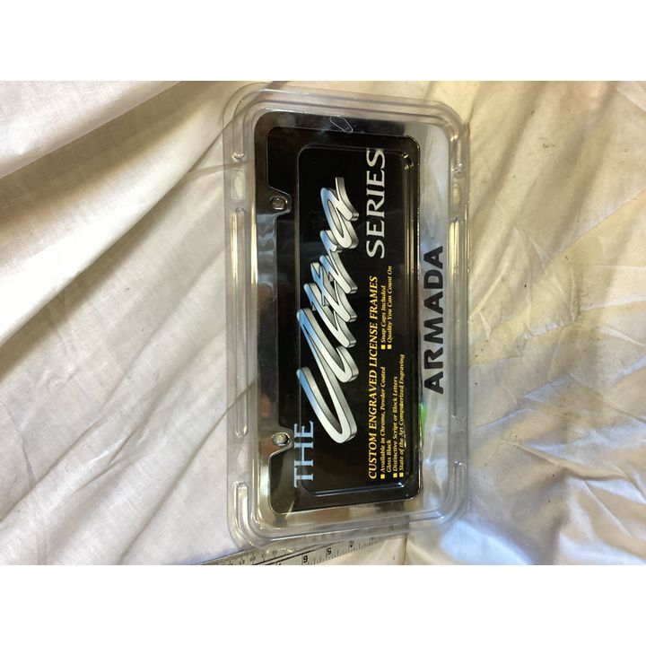 The Ultra Series Custom Engraved License Frame