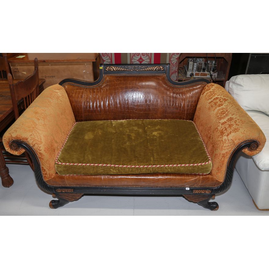 Old Hickory Tannery Classical Style Settee