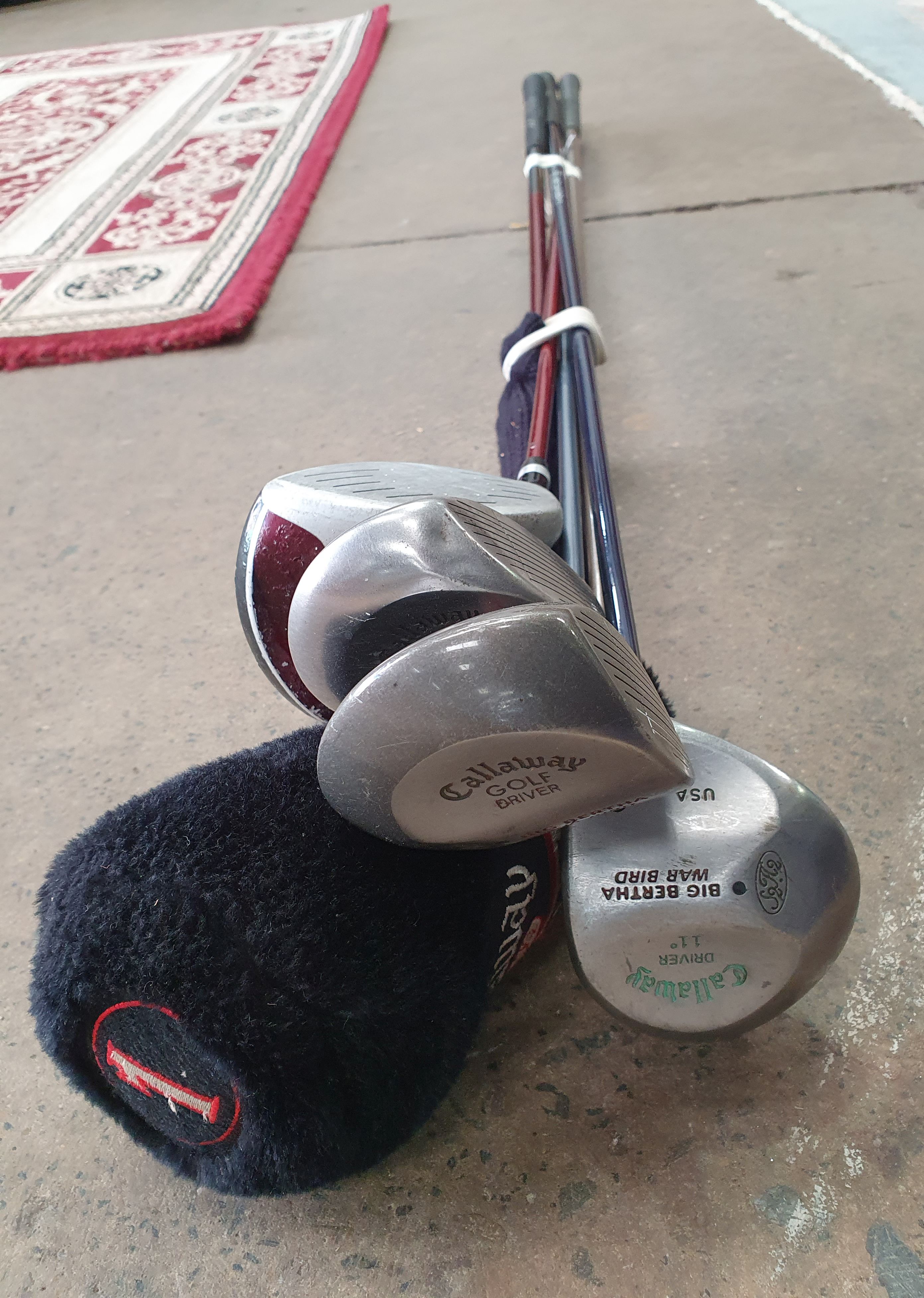 1262 · 5 CALLAWAY GOLF CLUBS