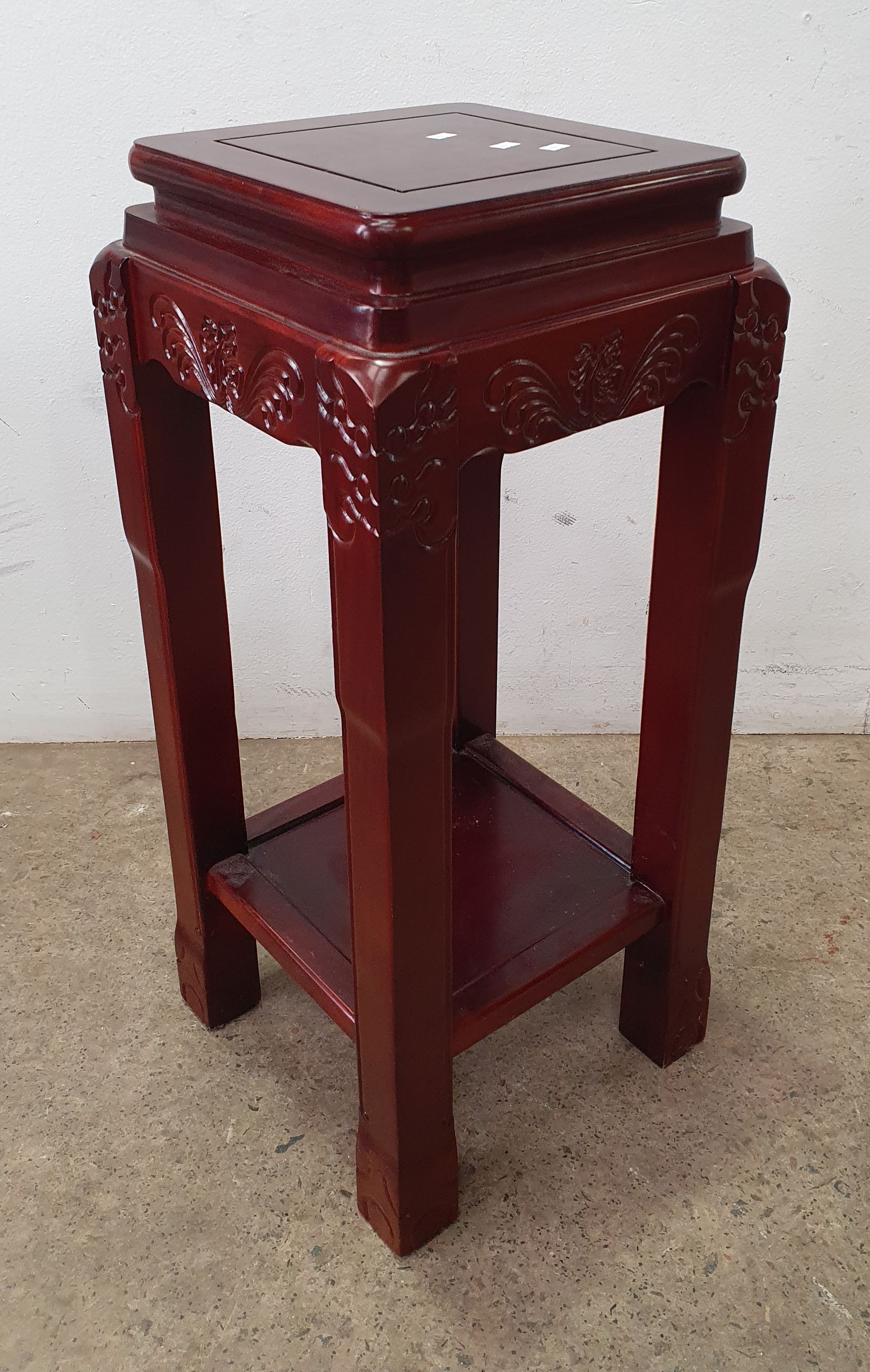 A Mahogany Stained Side Table