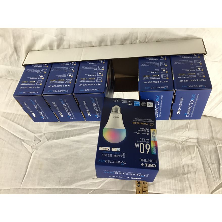 (Buying 6) Cree Lighting 60 Watt Replacement Smart LED Bulbs