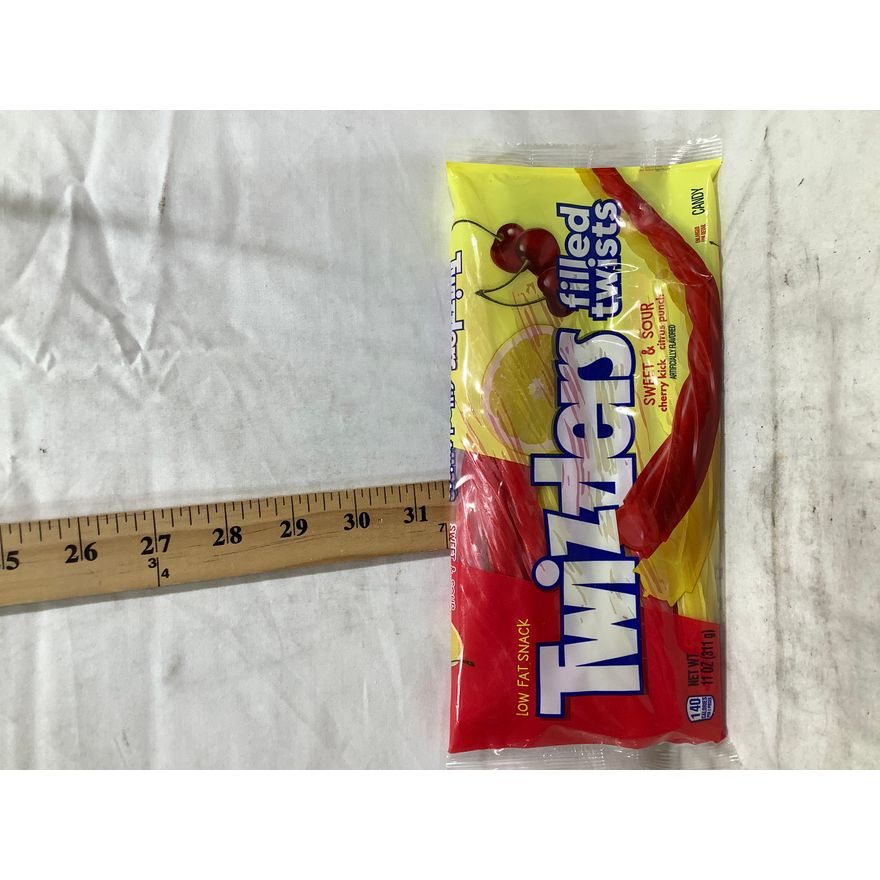 11oz Twizzlers Filled w/ Sweet Cherry Kick & Sour Citrus Punch