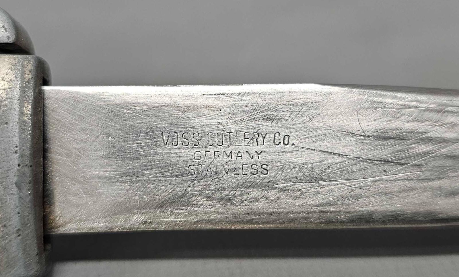 WWII German gravity knife Voss Cutlery Co Toys Trains and Other Old