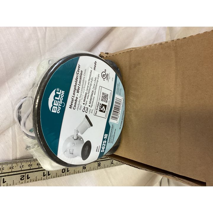 Buying (6) Bell Outdoor Metal Lampholder/Cover Combo- White