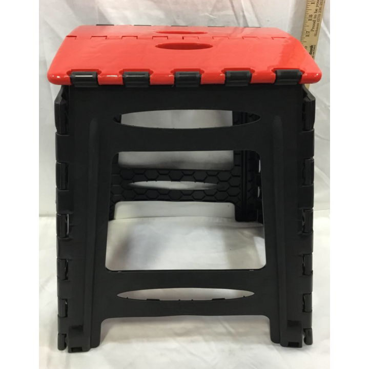 18" Plastic Collapsible Folding Step Stool