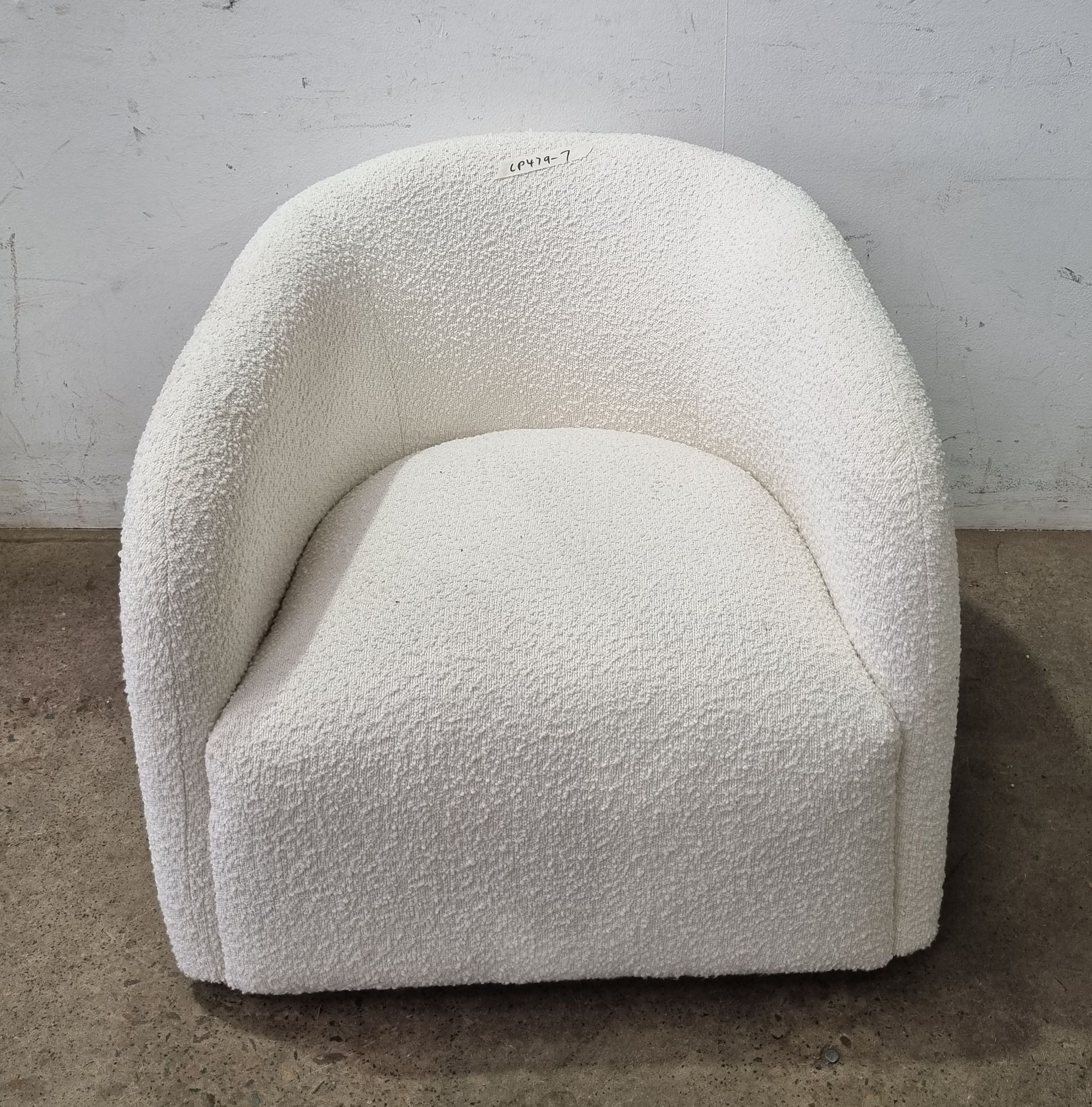 A Woolen Tub Chair