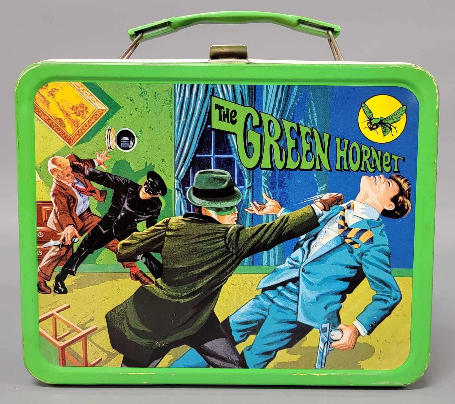 1967 Thermos The Green Hornet Lunch Box with Thermos (1A)