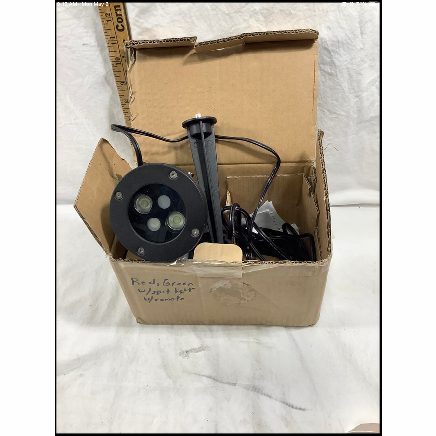 Multi-Color Laser Light w/ Spot Light