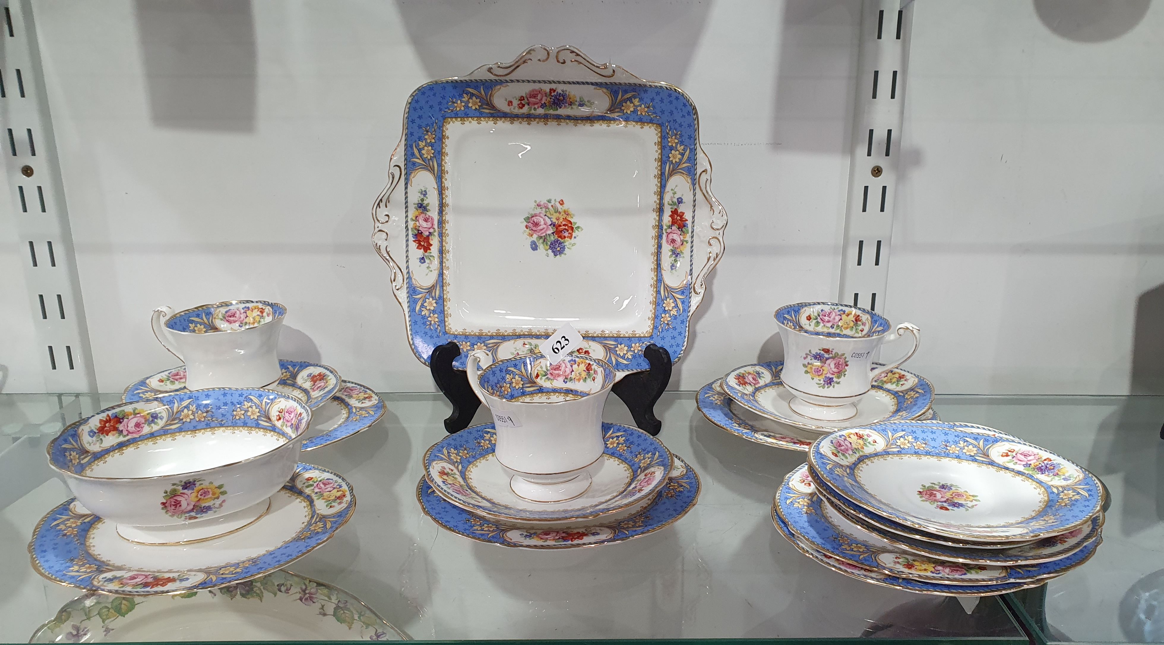 623 · A PARAGON PART TEASET