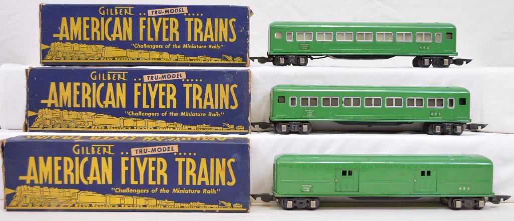 o gauge passenger cars