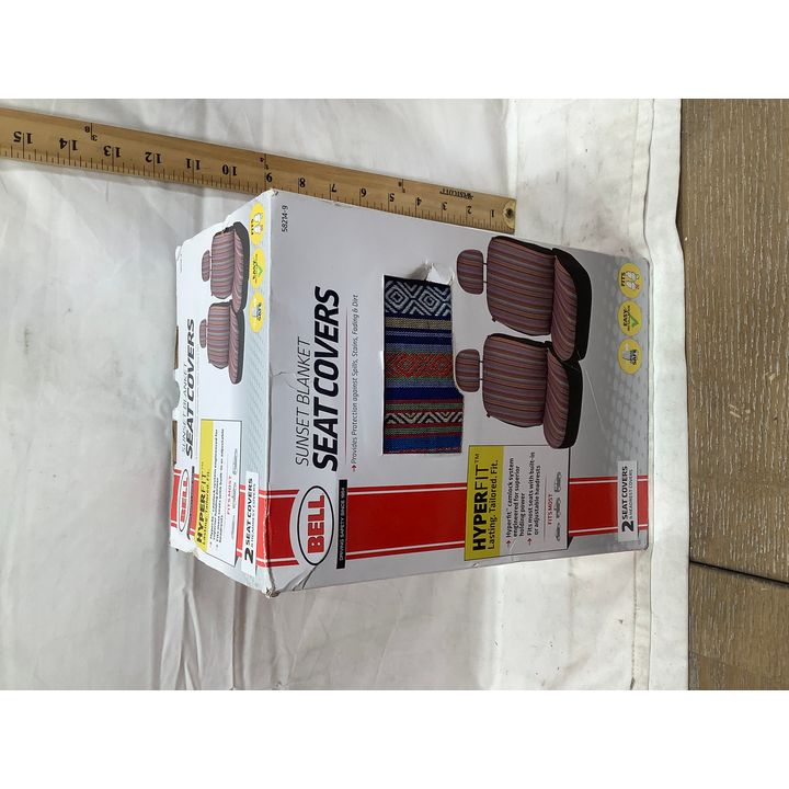 Bell Sunset Blanket Covers - 2 Seat Covers & Headrest Covers