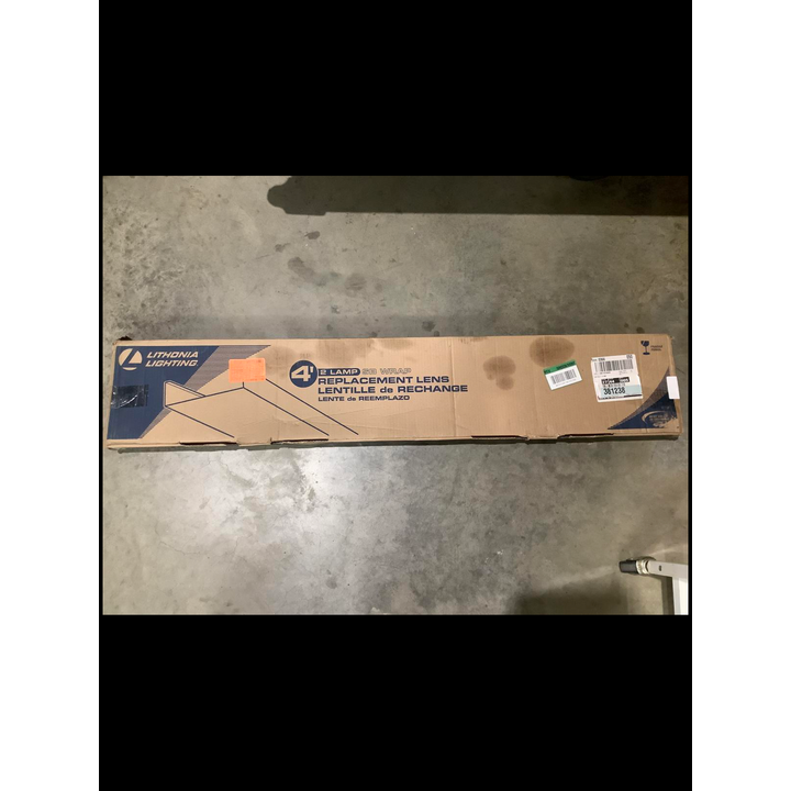 Lithonia Lighting 4ft Replacement Lens - Lens Only!