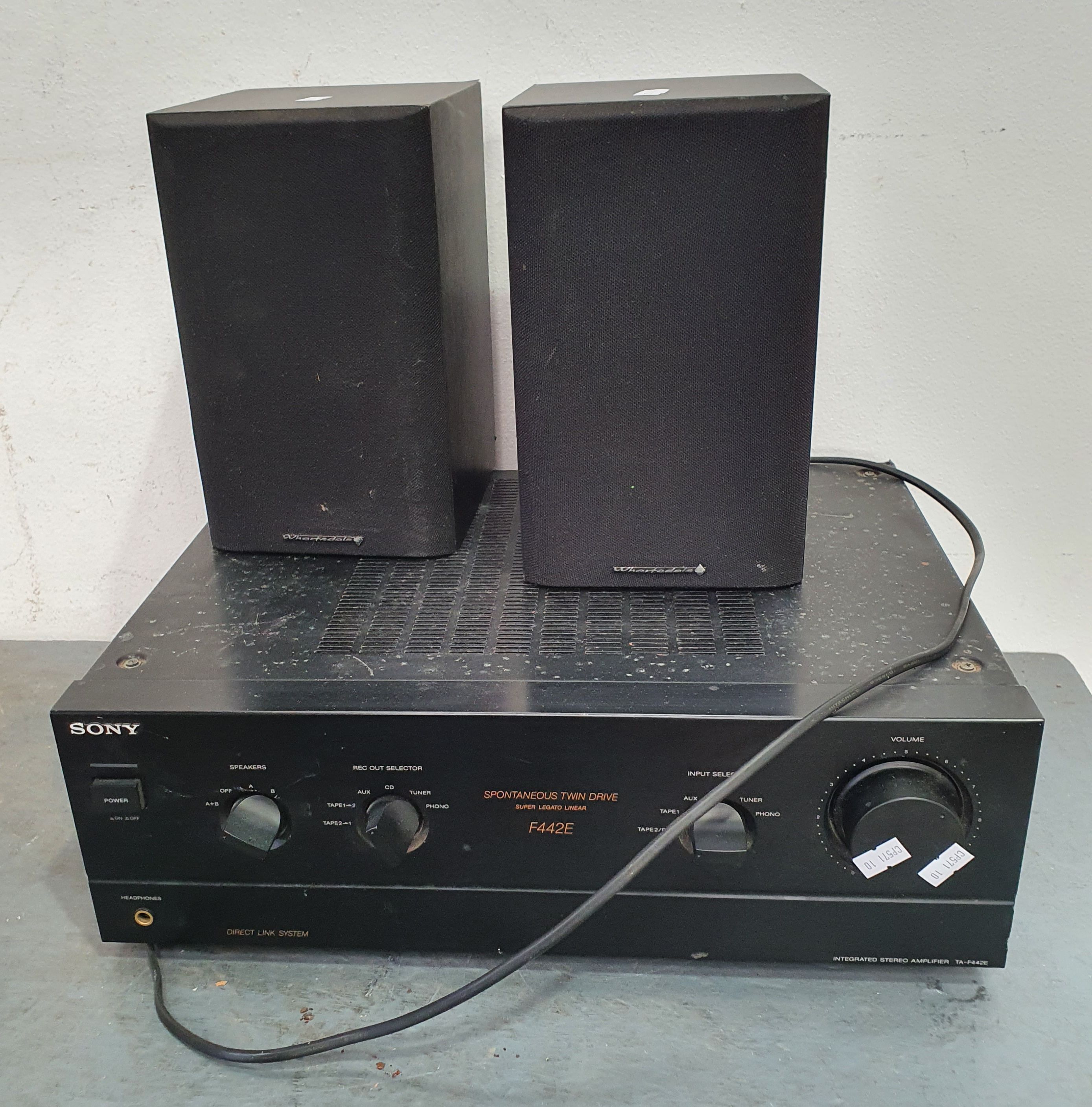 1327 · A SONY AMP