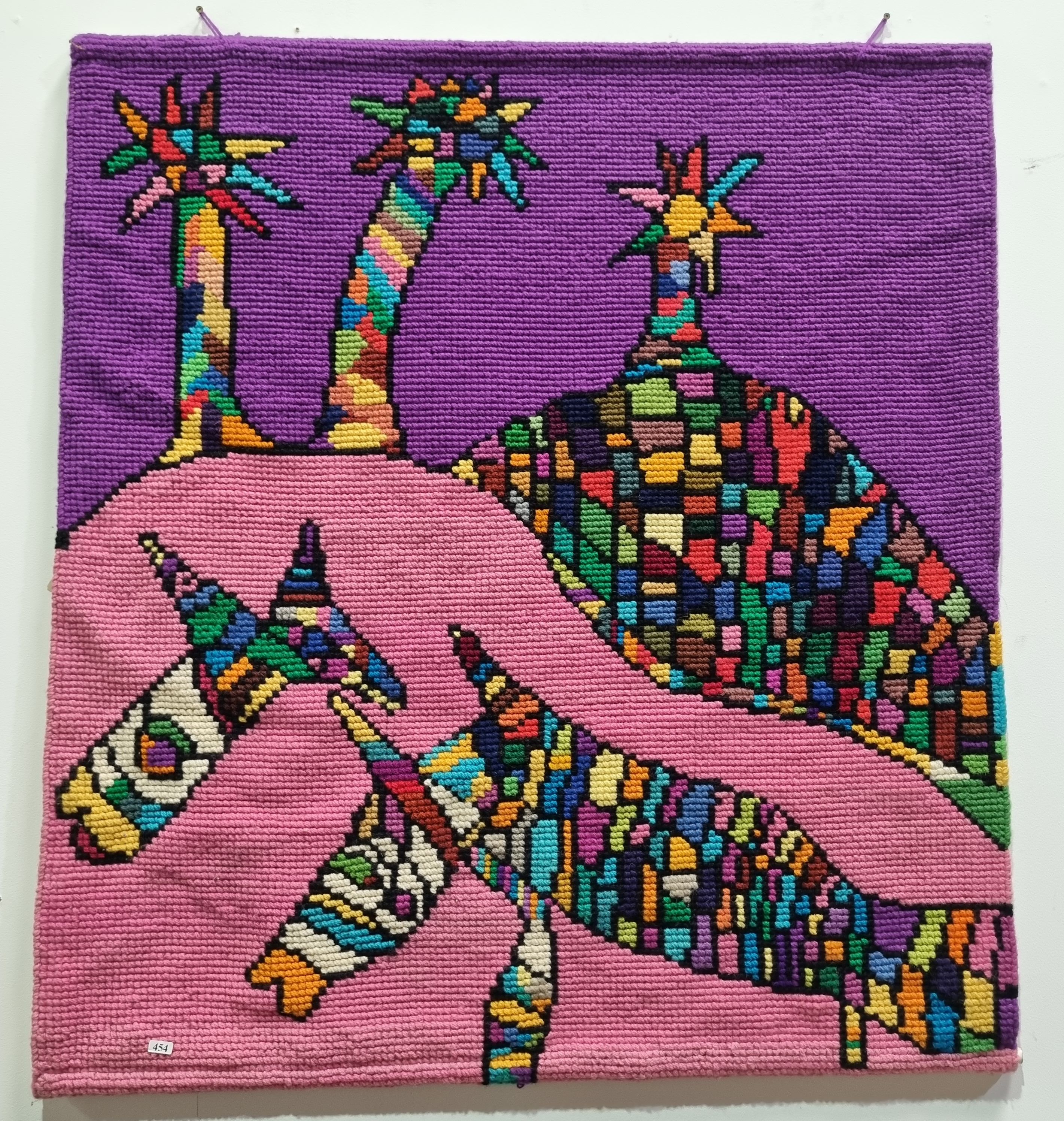 440A · A WOVEN WALL HANGING