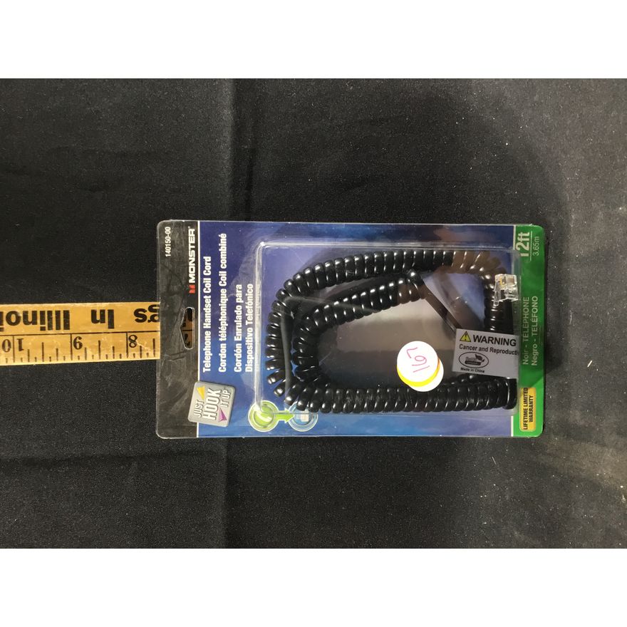 Monster Telephone Handset Coil Cord
