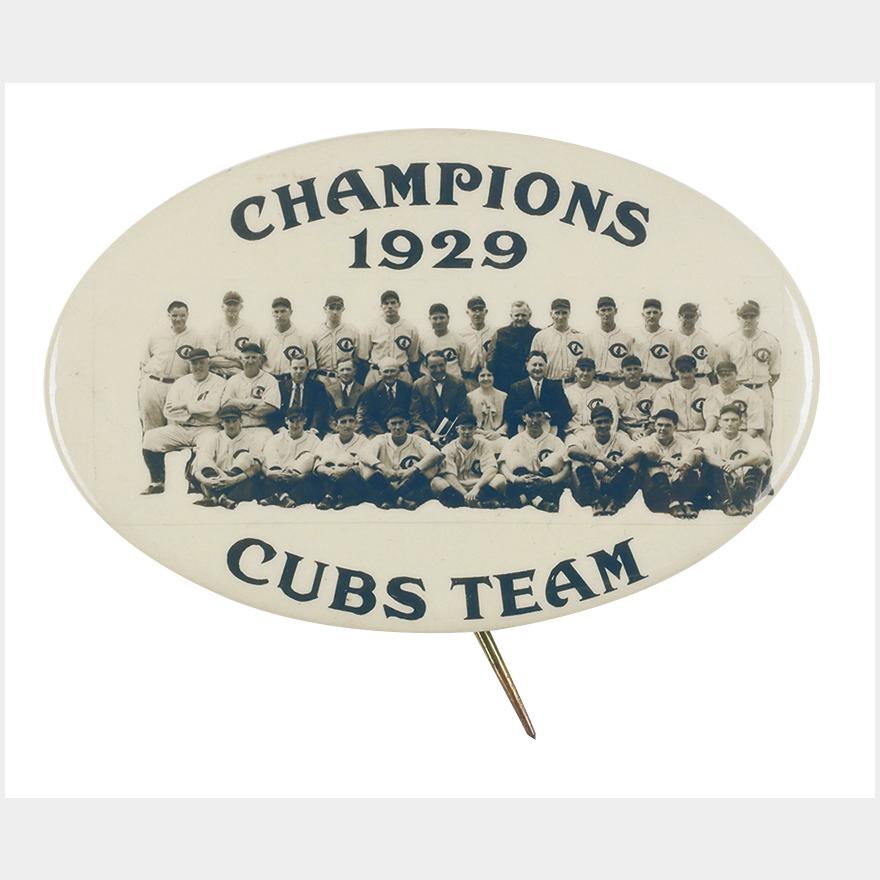 Chicago Cubs Vintage Cubs Logo Pin