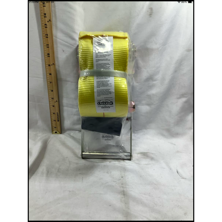 Laclede Chain (4'' x 27ft) Yellow Ratchet Strap