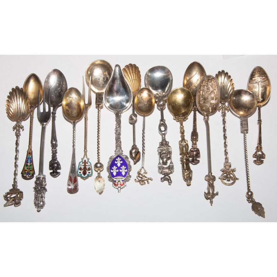 Collection Silver Tourist & Other Spoons