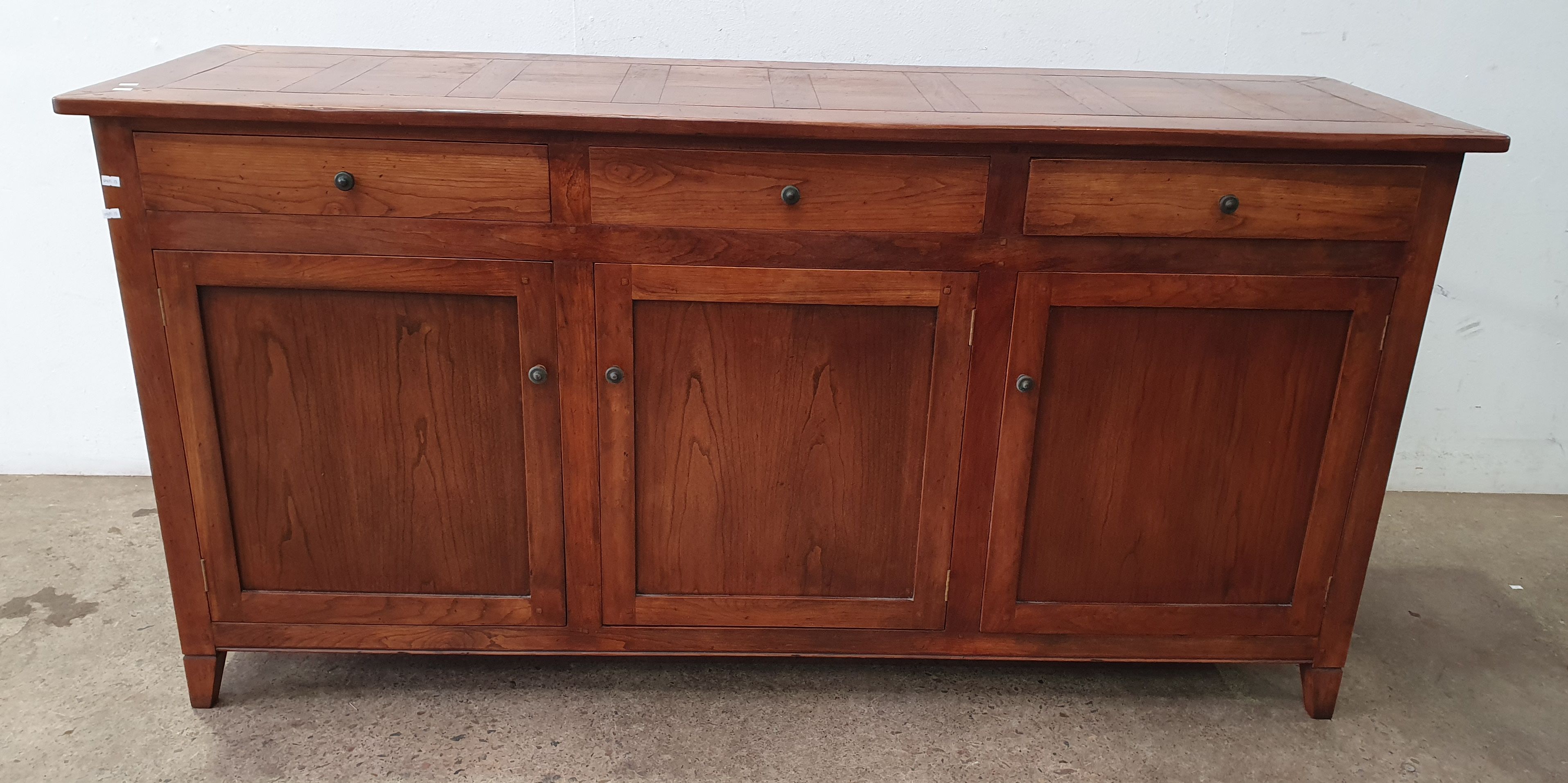 A French Style Cherrywood Sideboard