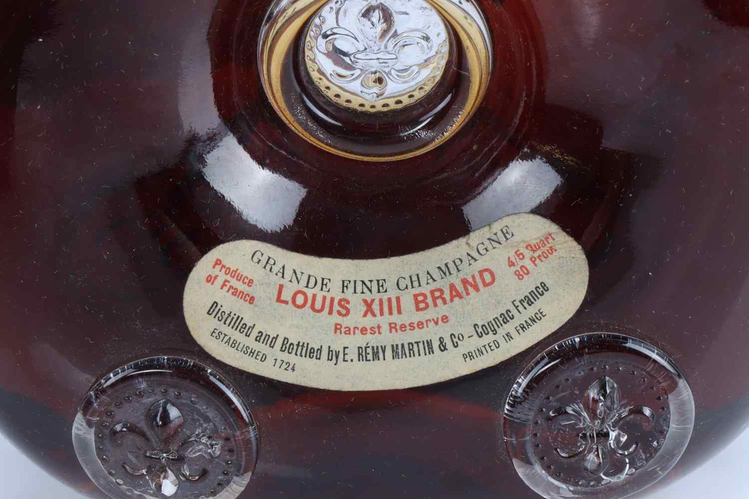 Remy Martin Cognac Grande Fine Champagne Louis XIII brand rarest reserve