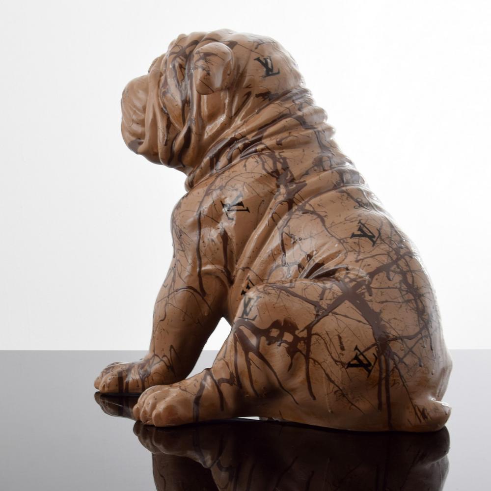 Jeff Diamond Louis Bulldog Sculpture, Unique – Lofty Marketplace